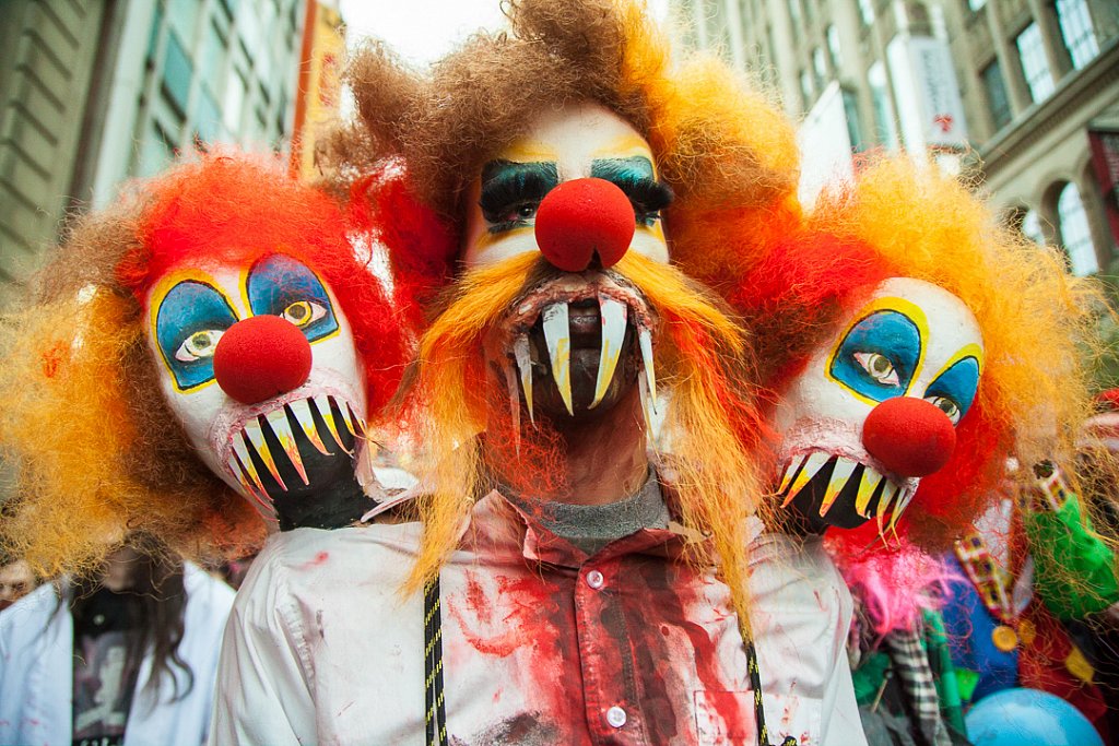 Thousands attend the annual Zombie Walk